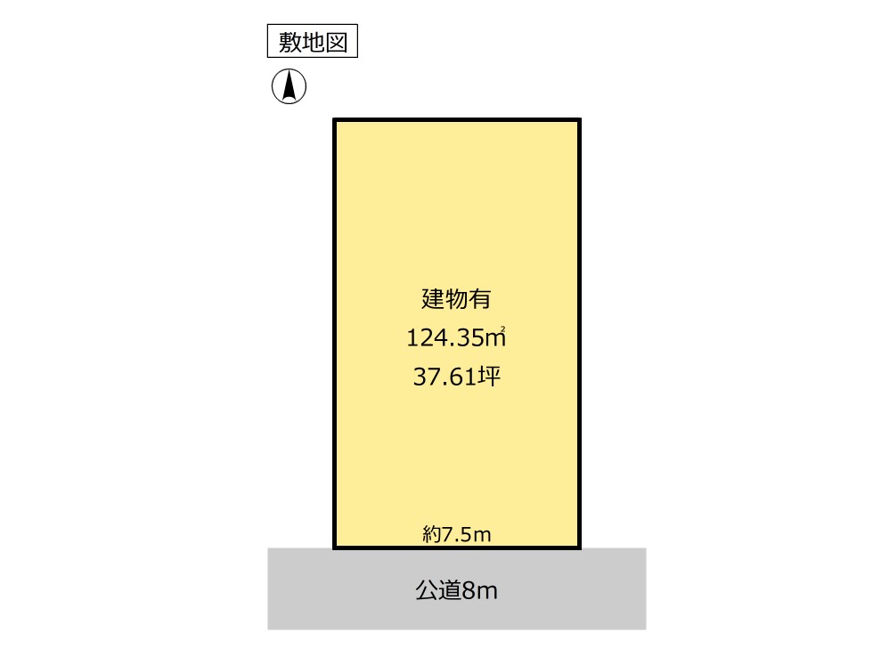 一宮市三ツ井八丁目　売地